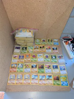 Vintage Bulk Pokemon 1000 Lot Base Fossil Base 2 And More No Modern G2U - Image 3