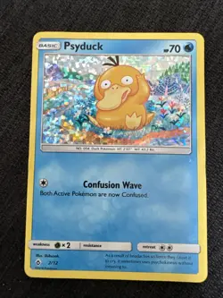 Pokemon TCG Psyduck 2/12 McDonald’s Promo 2018 Holo Rare - Image 1