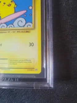 Pokemon XY Evolutions Surfing Pikachu Secret Rare 111/108 BGS 8.5 NM-MT 2016 - Image 5