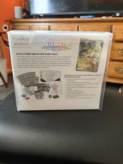 Pokemon TCG Scarlet & Violet Prismatic Evolutions ETB Elite Trainer Box SEALED - Image 1