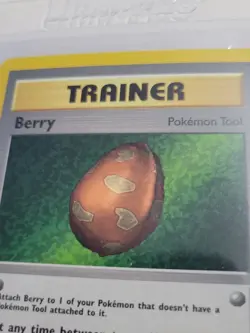 Berry - Pokemon Neo Genesis First 1st Edition #99 - Common Trainer Misprint... - Image 3