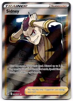 Sidney 264/264 Ultra Rare Fusion Strike Pokemon Holo Near Mint - Image 1