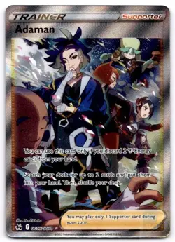 Adaman GG57/GG70 Ultra Rare Crown Zenith Galarian Gallery Pokemon Near Mint - Image 1
