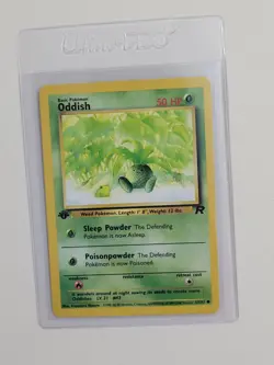 Oddish - Pokemon Team Rocket First 1st Edition #63 - Excellent to Near Mint - Image 2