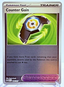 Counter Gain 186/217 Common ME: Ascended Heroes Pokemon Reverse Holo Near Mint - Image 1