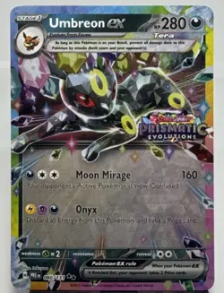 Pokemon TCG Umbreon ex - (Prismatic Evolutions Stamp) 060/131 Double Rare Holo - Image 1