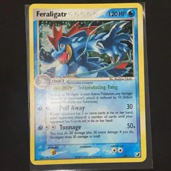 Pokemon Feraligatr 4/115 Unseen Forces Holo Bleed NM/LP - Image 1