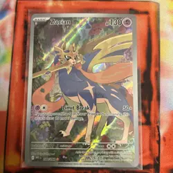 Pokemon TCG Zacian 100/094! NM Condition Mega Evolutions Illustration Rare - Image 1