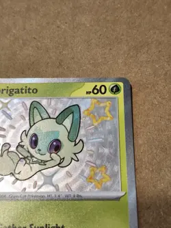 Sprigatito SVP 076 SVP076 Scarlet & Violet Black Star Promo Pokemon Shiny NM - Image 2