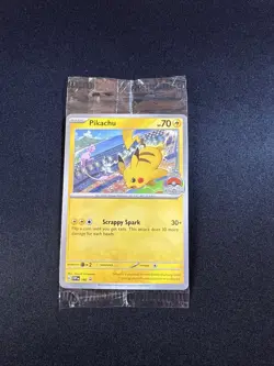 Pokemon TCG Pikachu SVP 190 Promo 2024 World Championships NM SEALED #2 - Image 1