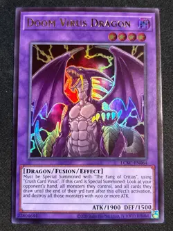 Doom Virus Dragon LCKC-EN064 - Ultra Rare - Unlimited - NM - Image 1