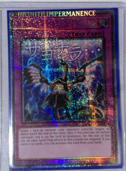 Misprint Yugioh Infinite Impermanence (Starlight Rare) RA05-EN140 - Image 1