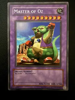 Yu-Gi-Oh! TCG Master of Oz SOD-EN035 Soul of the Duelist Fusion Beast ATK 4200 … - Image 1
