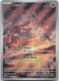Mesprit - 204/191 SV08: Surging Sparks Pokemon Card NM - Image 1