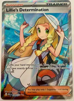 Pokemon Lillie's Determination 169/132 Me01: Mega Evolution Holo - Image 1