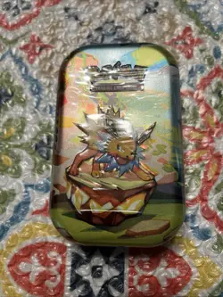 Jolteon Pokemon Prismatic Evolutions Mini Tin Sealed New 2025 - Image 1