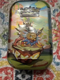 Jolteon Pokemon Prismatic Evolutions Mini Tin Sealed New 2025 - Image 3