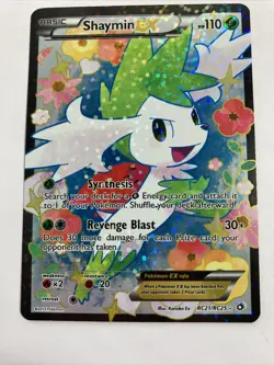 Pokemon Shaymin EX RC21/RC25 Legendary Treasures Radiant Collection NM MINT - Image 1