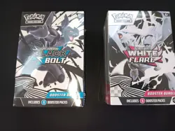 Pokemon TCG Black Bolt, And White Flare Booster Bundles Factory Sealed ￼ - Image 1