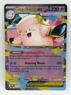 Mega Clefable ex 031/088 Perfect Order NM Double Rare Holo Pokemon TCG - Image 1