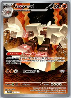 Garganacl 147/132 Illustration Rare Mega Evolution NM - Image 1
