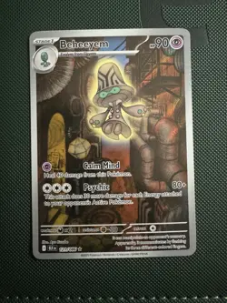 Pokemon TCG Beheeyem Black Bolt 121/086 SV Sv: Black Bolt - Image 1