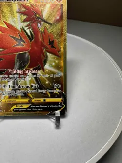 Pokemon TCG Galarian Zapdos V Sword & Shield: Brilliant Stars 182/172 Gold Rare - Image 5