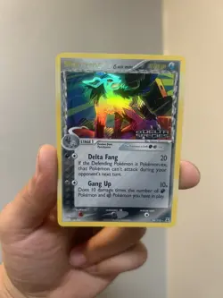 Pokemon TCG - Mightyena 24/113 - EX Delta Species - Reverse Holo Rare - LP - Image 1