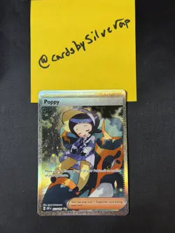 Poppy 227/197 SV03: Obsidian Flames Holo Pokemon TCG Special Illustration Rare - Image 1