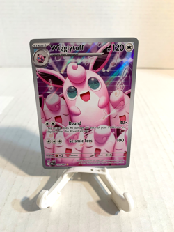 Pokemon TCG Phantasmal Flames Wigglytuff 105/094 Illustration Rare Near Mint - Image 1