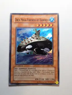 IOC-084 Orca Mega-Fortress of Darkness 1st Edition VLP Yugioh - Image 1