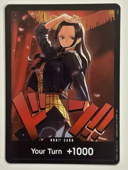 DON!! Card (Nico Robin) EB03: One Piece Heroines Edition One Piece Foil NM - Image 1