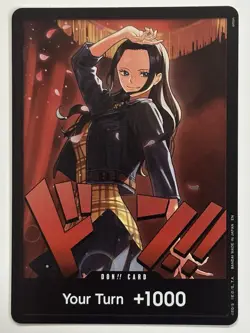 DON!! Card (Nico Robin) EB03: One Piece Heroines Edition One Piece Foil NM - Image 3
