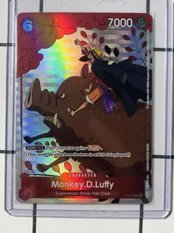 One Piece - P-001 - Monkey.D.Luffy Gift Collection 2023 Promo US Seller - Image 1