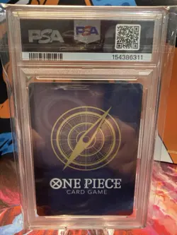 One Piece CCG Monkey.D.Luffy Non Foil Promo P-043 PSA 10 Convention Exclusive - Image 2