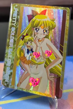 Pretty Soldier Sailor Moon (Sailor Venus) ACG Waifu Anime Card - Image 1