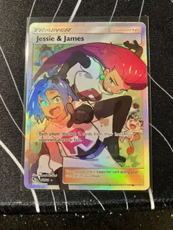 Pokemon TCG Hidden Fates Jesse & James Full Art Card 68/68 - Image 1