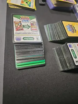 Pokemon TCG Live Code Cards Lot Of 550+ Unused Code Cards - Image 3