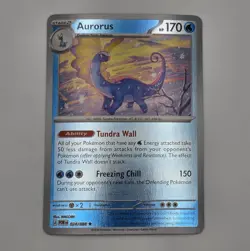 Pokemon Aurorus 024/088 - ME03: Perfect Order Rare Reverse Holo Card NM - Image 1