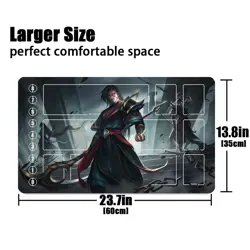 Kayn Riftbound Playmat League of Legends Playmat+Bag Trading Card Game Mat+Bag - Image 2