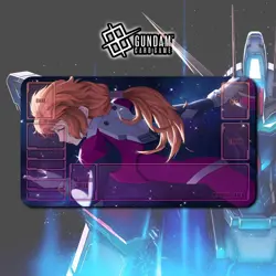 Playmat Marida Cruz Gundam Card Game - Image 2
