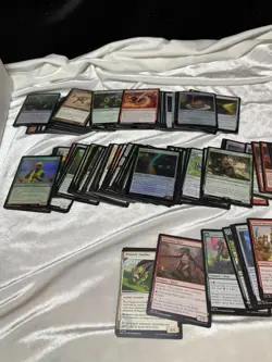 MTG Instant Collection Box w/ RARES FOILS Card Lot Magic The Gathering - 12” Box - Image 2