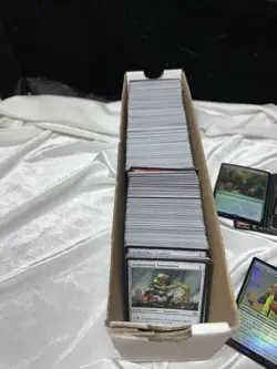 MTG Instant Collection Box w/ RARES FOILS Card Lot Magic The Gathering - 12” Box - Image 4