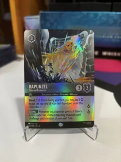 Disney Rapunzel Ethereal Protector Foil EPIC 222/204 Character Card Lorcana - Image 1