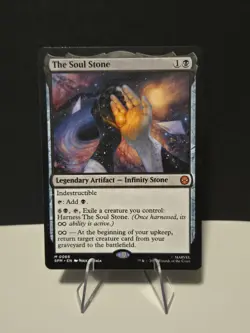 Magic the Gathering Spider-Man the Soul Stone Mythic Artifact NM #0066 - Image 1