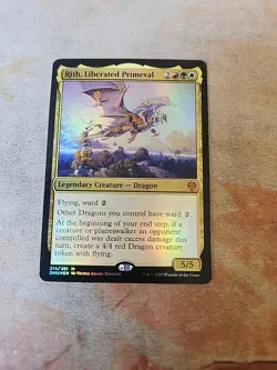 Rith, Liberated Primeval FOIL Dominaria United MTG NM - Image 1