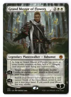 Grand Master Of Flowers NM* BORDERLESS Adventures Forgotten Realms -UnltdCards - Image 1