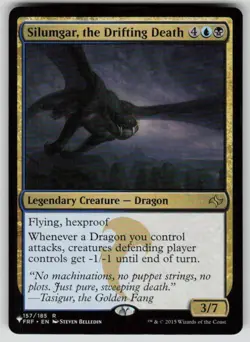 Silumgar, the Drifting Death Rare The List Reprints 157/185 MTG Near Mint 2020 - Image 1