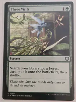 Three Visits Commander: Secrets of Strixhaven Regular - Image 1