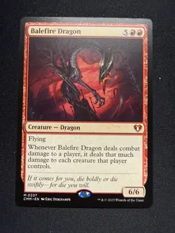 Balefire Dragon - NM - Commander Masters MtG - Image 1